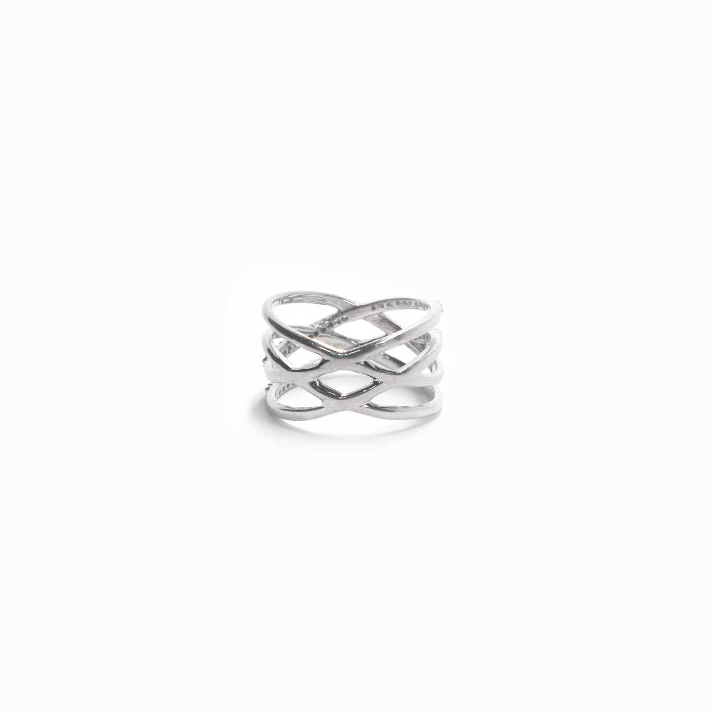 CAMILA SILVER COCKTAIL RING