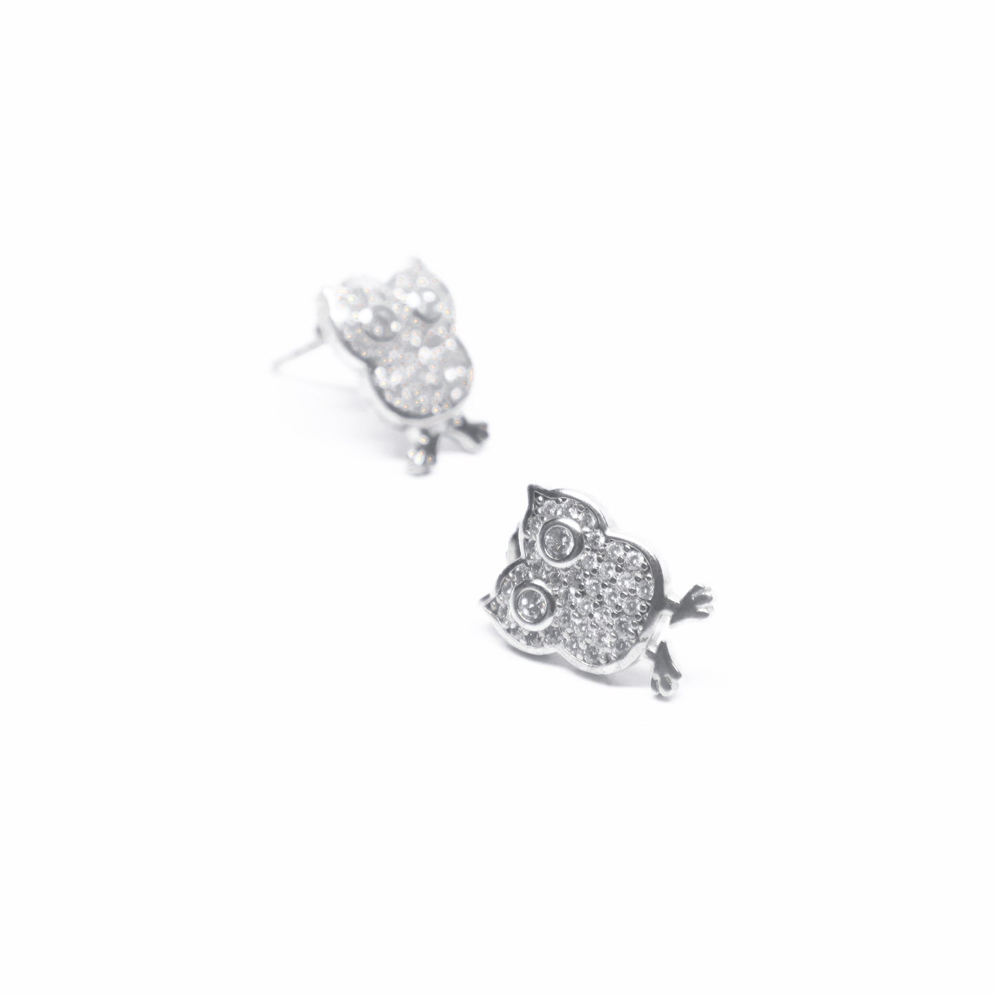 OWL SILVER STUDS