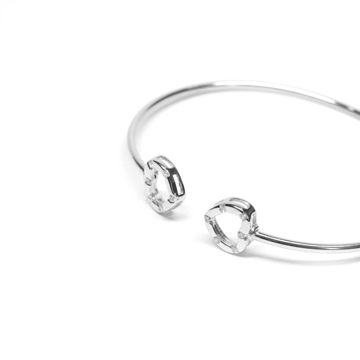 HESTIA SILVER CUFF BRACELET