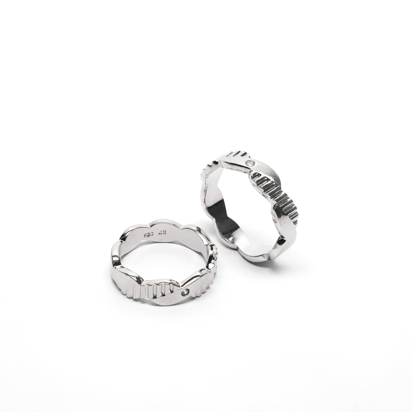 CLOVIS SILVER RING