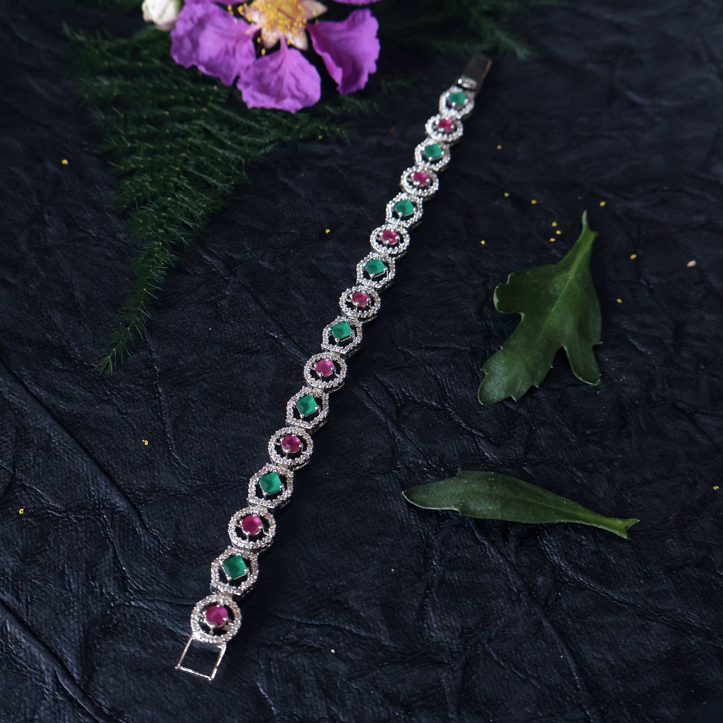 JADE SILVER BRACELET