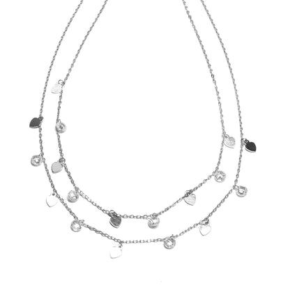 VALOR DOUBLE LAYERED NECKLACE