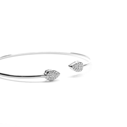 NERI SILVER CUFF BRACELET