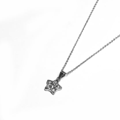 SKYLAR STAR SILVER NECKLACE