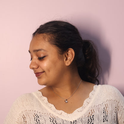 TUSKER SILVER NECKLACE