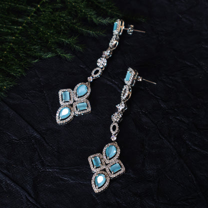 AQUA Radiance DROP EARRING